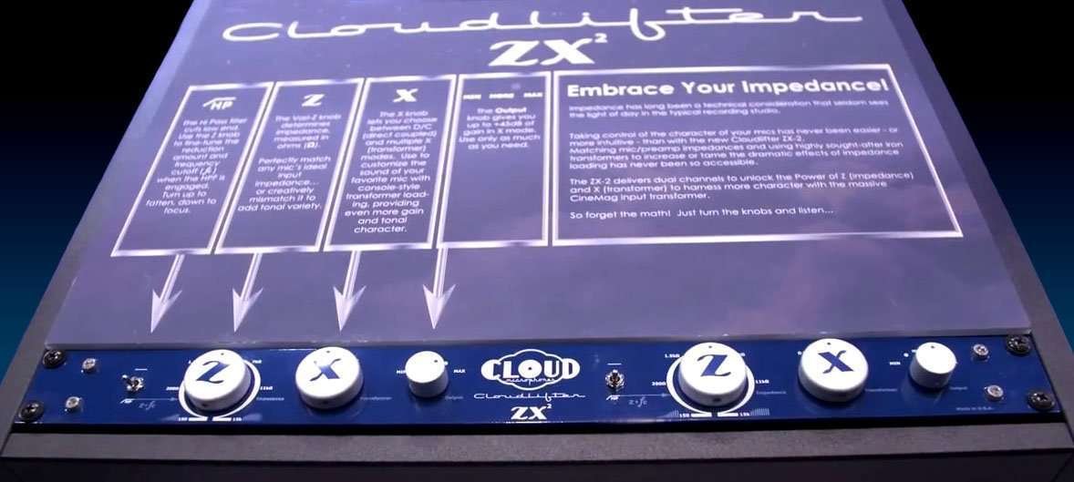 Cloud Microphones Cloudlifter ZX2 mic preamp