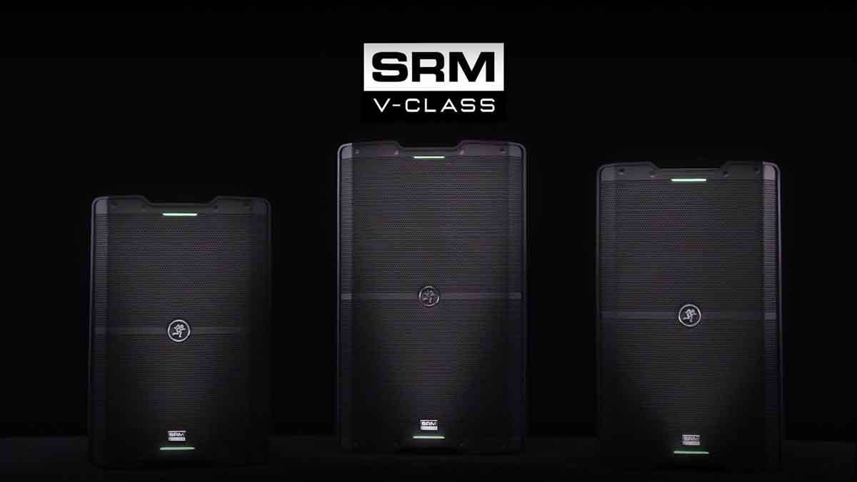 Mackie SRM V-Class SRM210, SRM212, and SRM 215 Loudspeakers