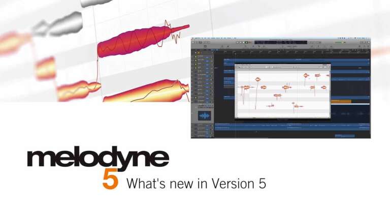 Celemony Melodyne 5: A major update with new features