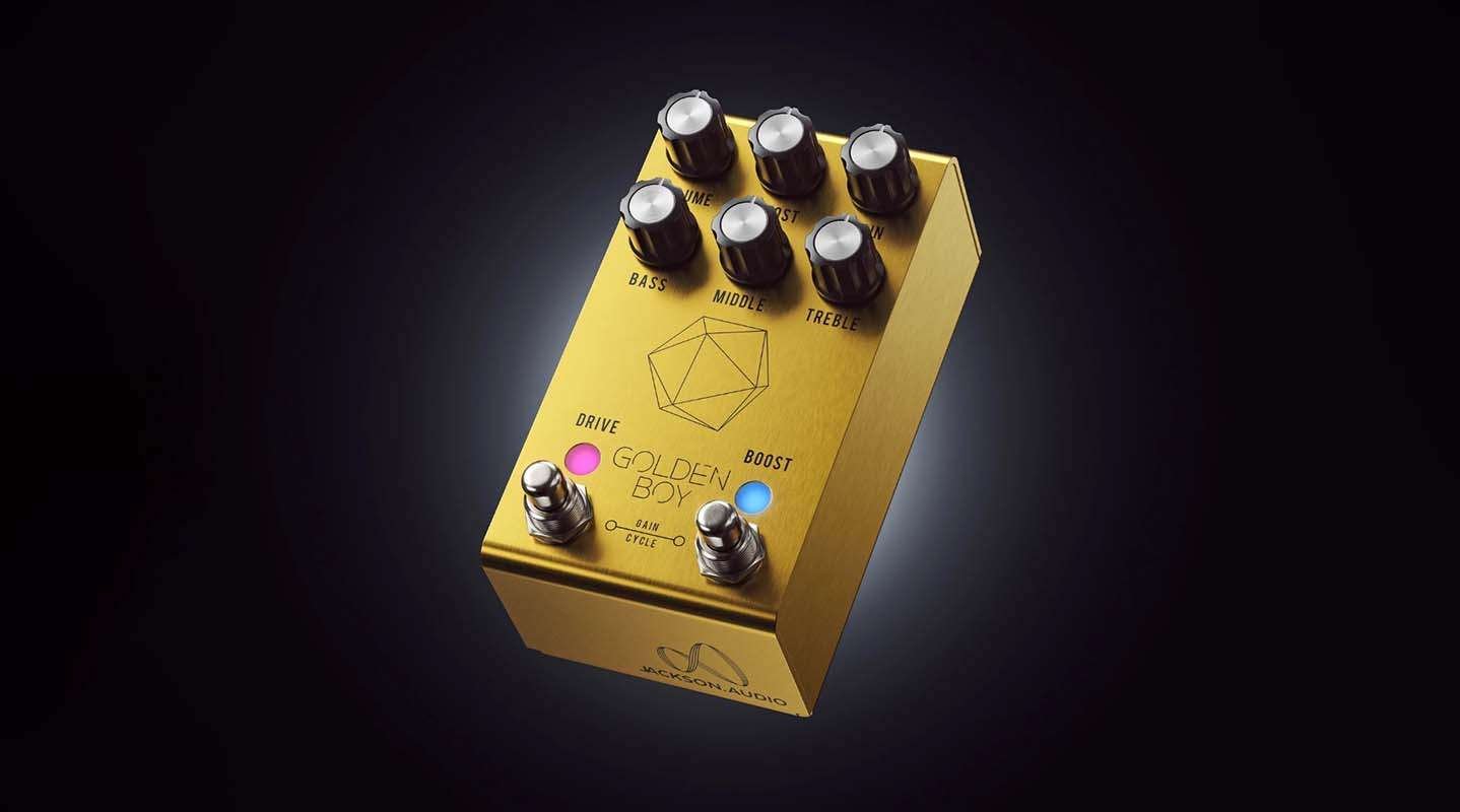 Jackson Audio releases Golden Boy Guitar Pedal with MIDI Soundelicit