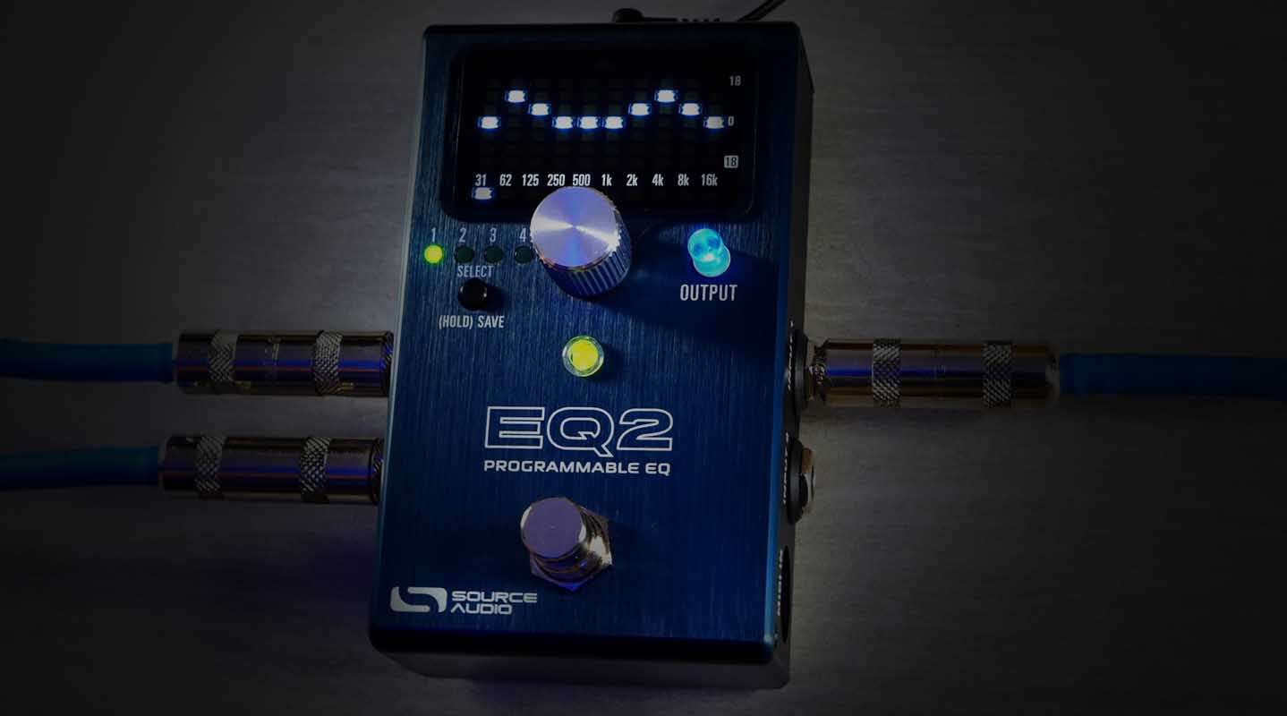 New Source Audio EQ2 Programmable Equalizer Pedal