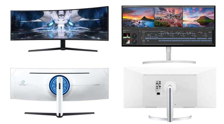 Curved vs Flat Screen Display Monitor for Music Prodution